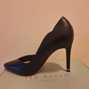 Leather Black Stilettos